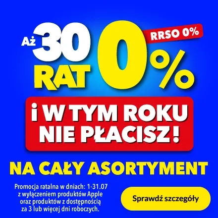 Aż 30 rat 0%